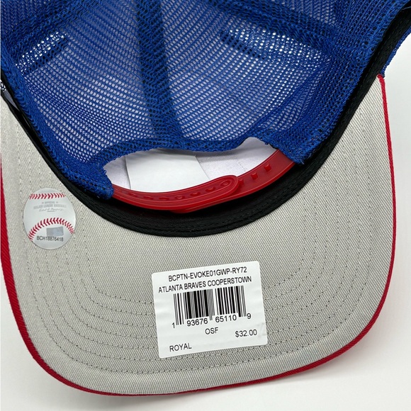 47 Brand Atlanta Braves Cap - Red, White, Blue - Picture 5 of 5